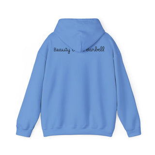 Fitness Hoodie — 'Beauty & Barbell' Female Bodybuilding Gym Sweatshirt