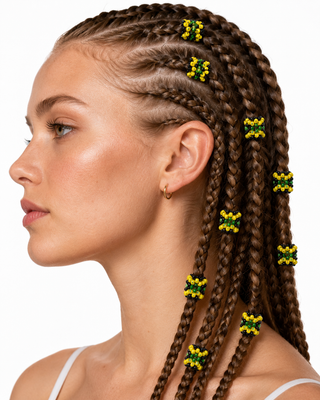 Island Vibrations Beaded Hair Charms