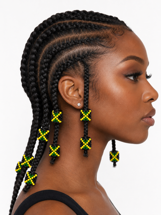 Island Vibrations Beaded Hair Charms