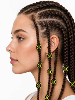 Island Vibrations Beaded Hair Charms