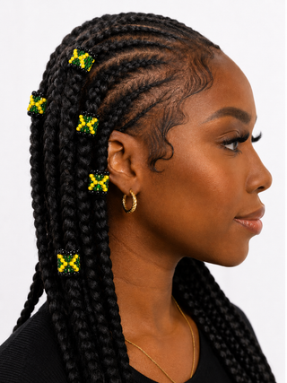 Island Vibrations Beaded Hair Charms