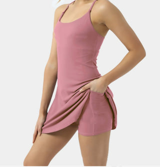 New Slim-fit Yoga Vest Shorts Suit